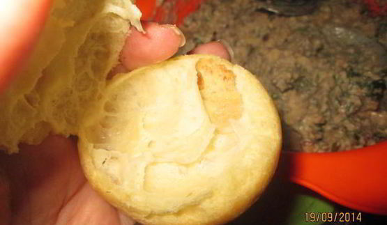 профитроли с печеночной начинкой