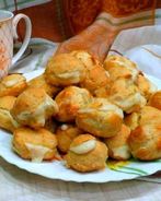 Профитроли с заварным кремом