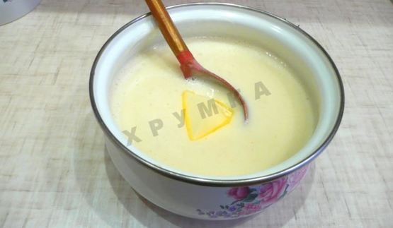 профитроли с заварным кремом