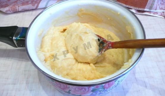 профитроли с заварным кремом