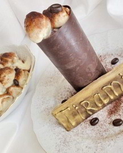 Рецепт профитролей тирамису