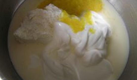 шоколадно-апельсиновый торт с профитролями