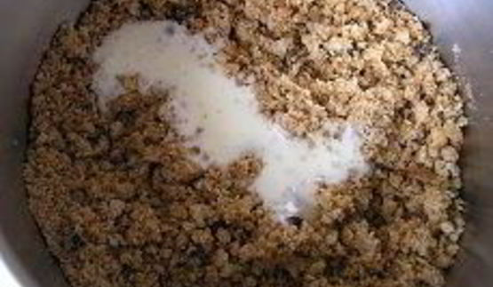 шоколадно-апельсиновый торт с профитролями