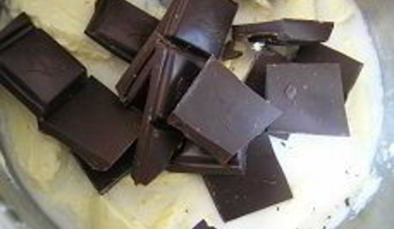 шоколадно-апельсиновый торт с профитролями