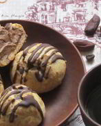 Шоколадные профитроли