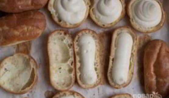 сливочный крем для эклеров