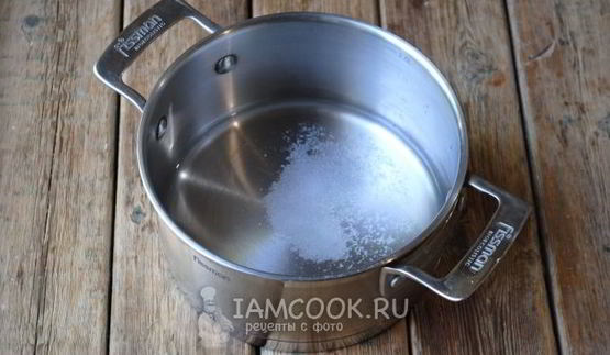 торт из профитролей со сметанным кремом