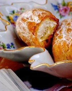 Эклеры с белковым кремом