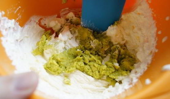 эклеры с крабовой начинкой