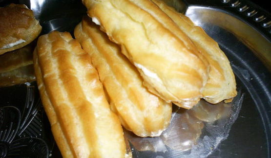 эклеры с масляно-заварным кремом