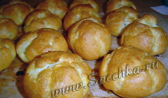 эклеры с заварным кремом