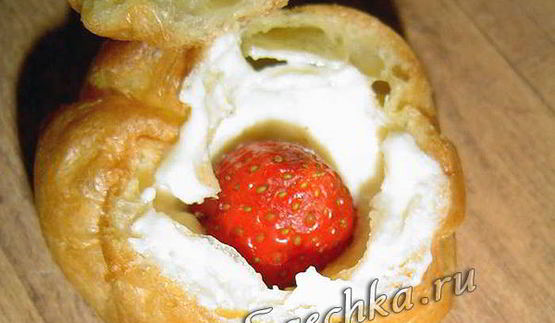 эклеры с заварным кремом