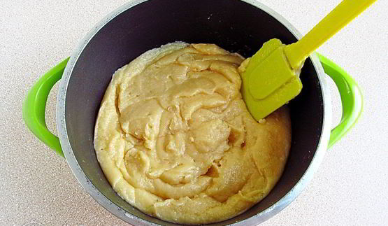 эклеры со сливочно-сметанным кремом