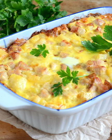Рецепт быстрой запеканки