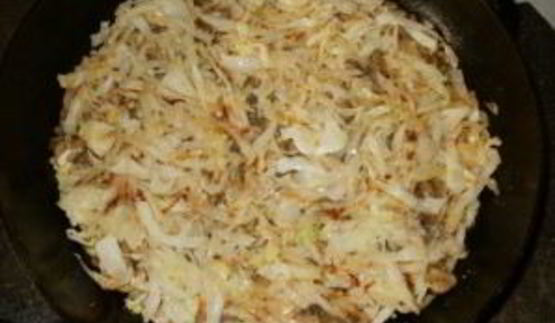 картофельная запеканка с капустой в духовке