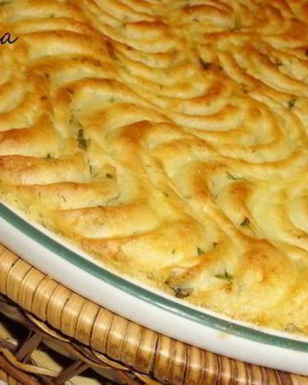 Рецепт картофельной запеканки с мясной начинкой