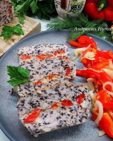 Рецепт куриной запеканки с черным рисом