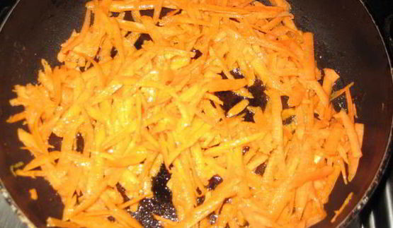 мясная запеканка с морковью и сыром