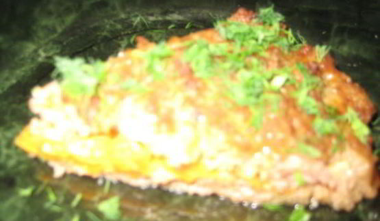 мясная запеканка с морковью и сыром