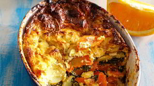 Морковная запеканка