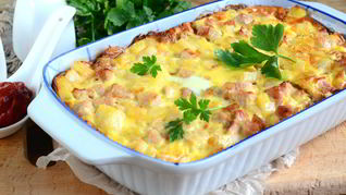 Запеканка из картофеля