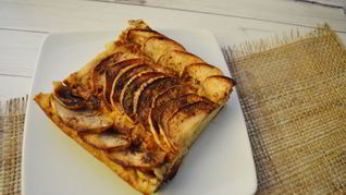 Запеканка с яблоками