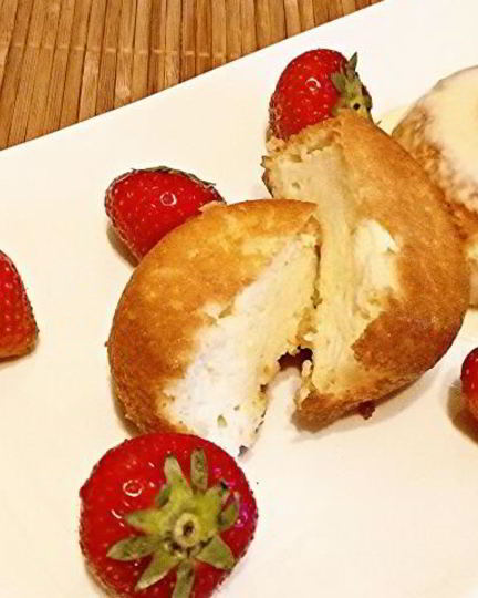 Рецепт порционных запеканок из простокваши