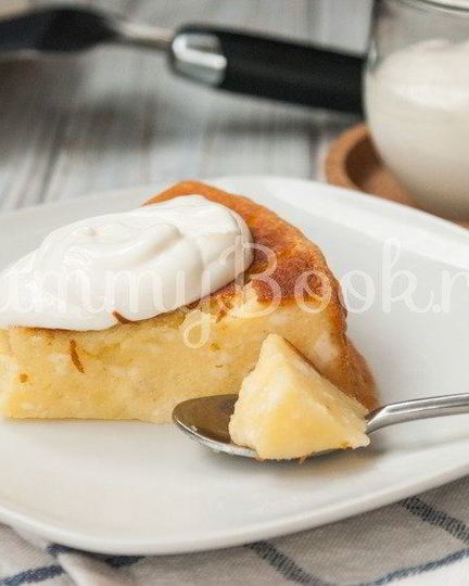 Рецепт творожной запеканки с манкой в мультиварке