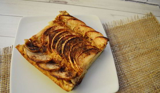 творожная запеканка с яблоками