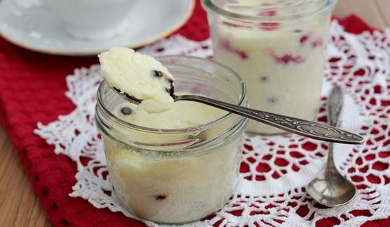 творожная запеканка в банке за 15 минут