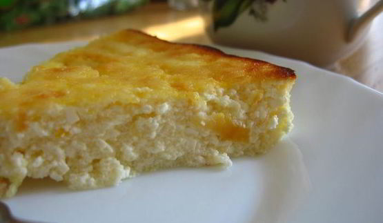 творожно-апельсиновая запеканка