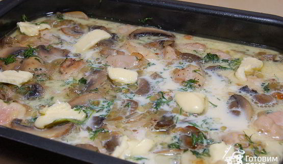 запеканка из курицы с картофелем