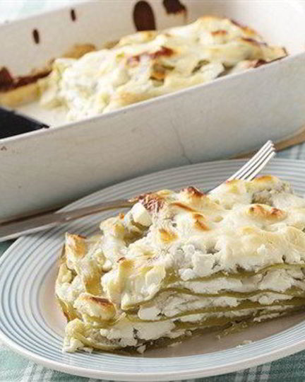 Рецепт запеканки из пасты с тремя сырами