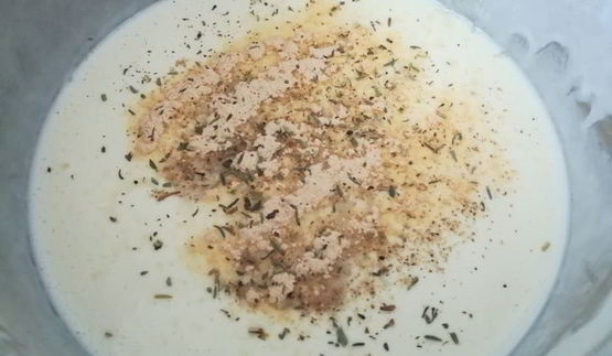 запеканка из цветной капусты и стручковой фасоли