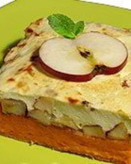 Рецепт запеканки из тыквы и яблок