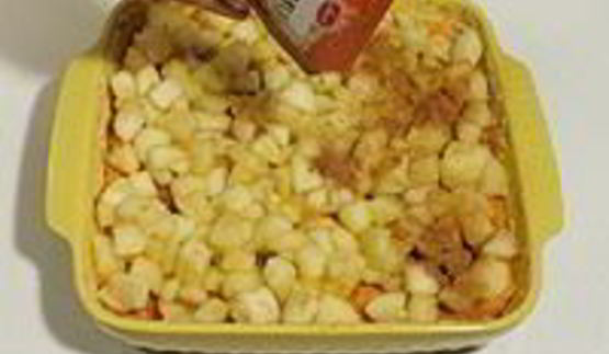 запеканка из тыквы и яблок