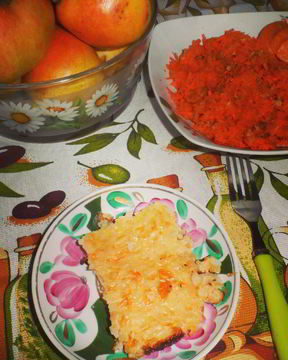 Запеканка из тыквы