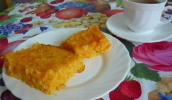 запеканка из тыквы