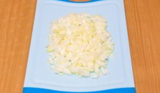 запеканка с куриным филе, грибами и картофельным пюре