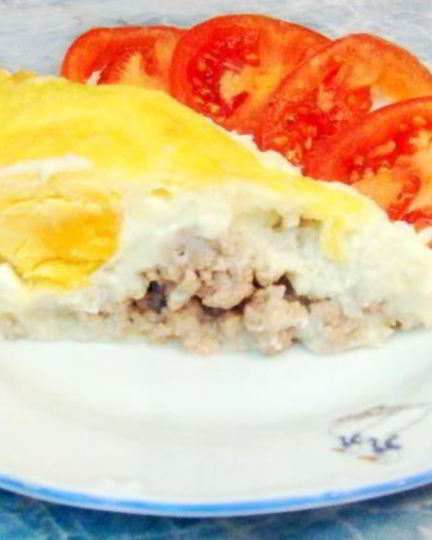 Рецепт запеканки спрятанное гнездо