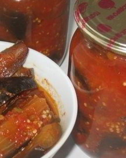 Рецепт аджики баклажанной на зиму