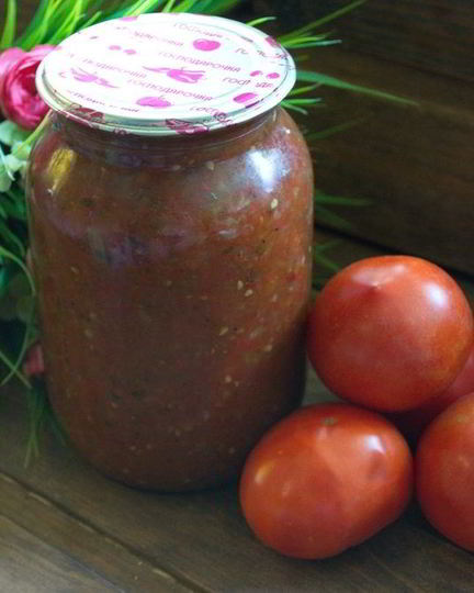 Рецепт аджики грузинской острой