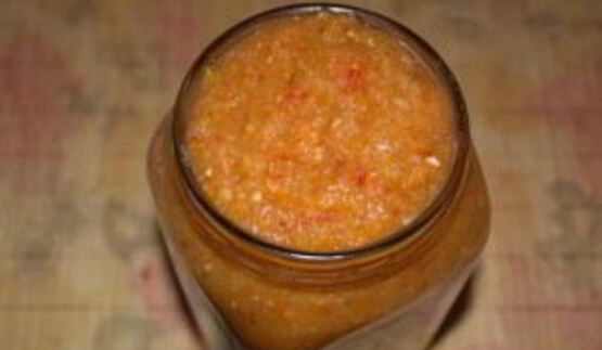 аджика из кабачка и ябок