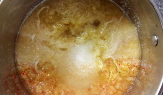 аджика из кабачков с яблоками на зиму