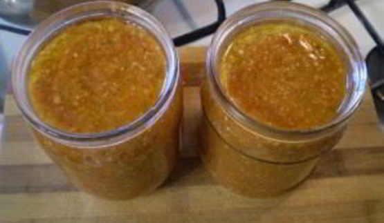 аджика из помидоров на зиму с варкой