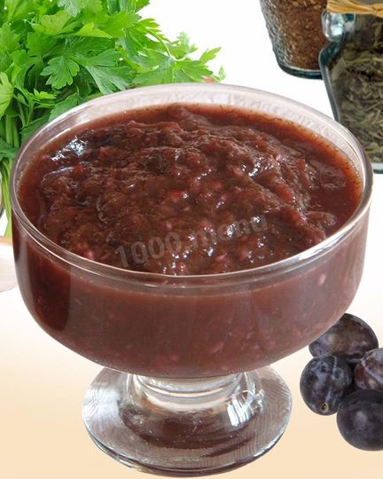 Рецепт аджики из слив классическая