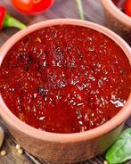 Аджика из слив острая