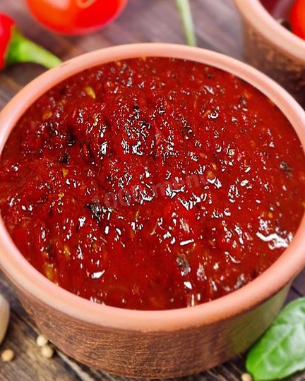 Рецепт аджики из слив острая