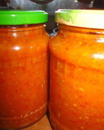 Рецепт аджики к макаронам