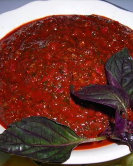 Рецепт аджики кавказской